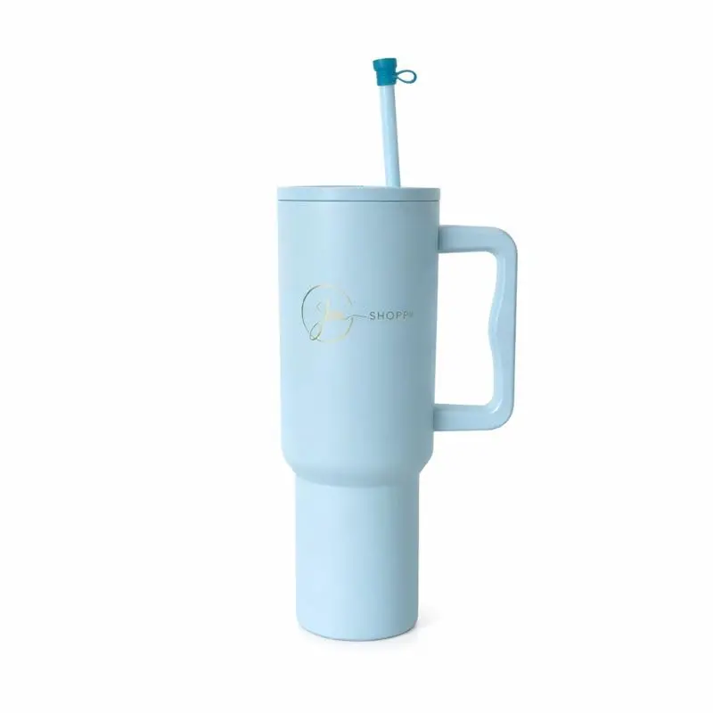 Jm Shoppy Stainless Steel Vacuum Insulated Tumbler With Lid And Straw For Water-1200 Ml 1