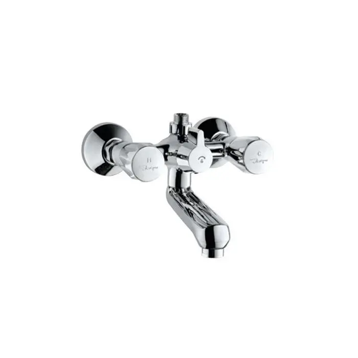 Jaquar Continental Mixer And Diverter Wall Mixer With Hand Shower Con-Chr-267Kn 1