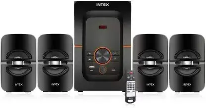 Intex Bang Plus 78 Watt 4.1 Channel Wireless Bluetooth Multimedia Speaker (Black) 1