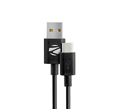 Zebronics Ucc 200 Usb 2.0 Usb Type C Cable Hi Speed Charging With 2 Ampere Current 2 Meter Length 1