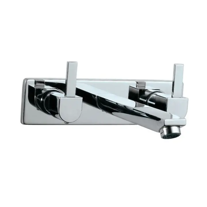 Jaquar D'arc Built In Two In Wall Stop Valves With Basin Spout Drc-Chr-37433 1