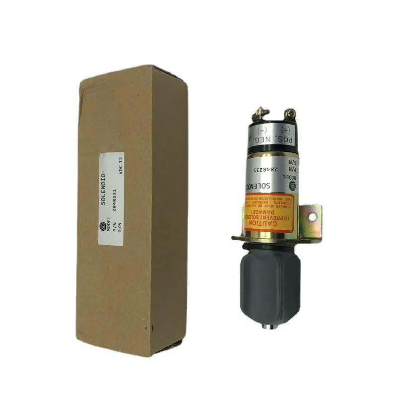 Diselmart 12V 1502-12C2u1b1s1a 3740144 Fuel Stop Solenoid 3 Terminal Replaces Fits For Woodward 2