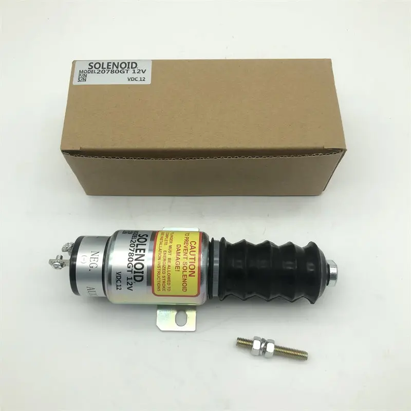 Diselmart 12V 20780 20780Gt Throttle Solenoid Fits For Genie Lift Z34 Z45 Kubota Df750 752 972 2