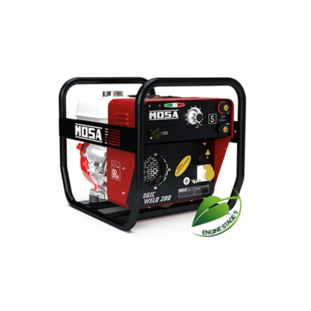 Mosa Magicweld 200 Petrol Welder Generator 110V 1