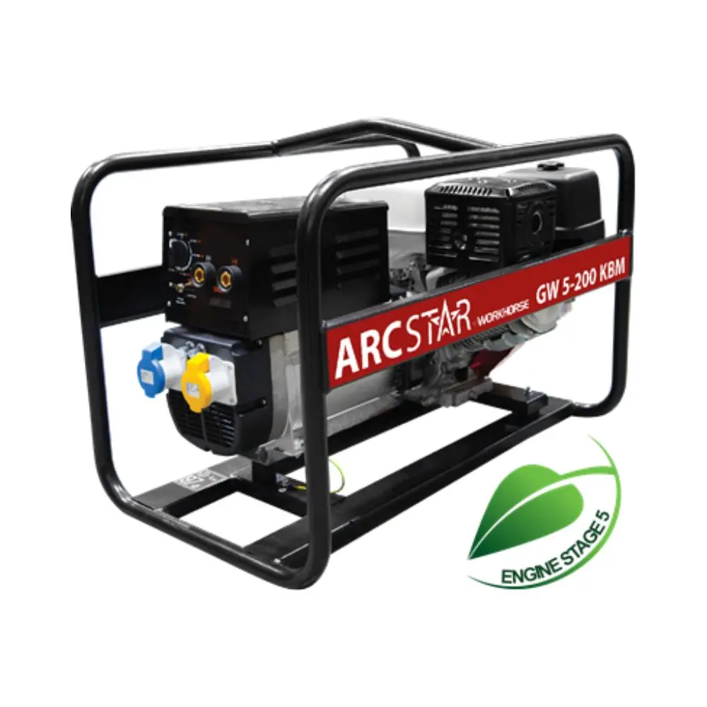 Arcstar Gw5-200 Kbm Petrol Generator 200A 1