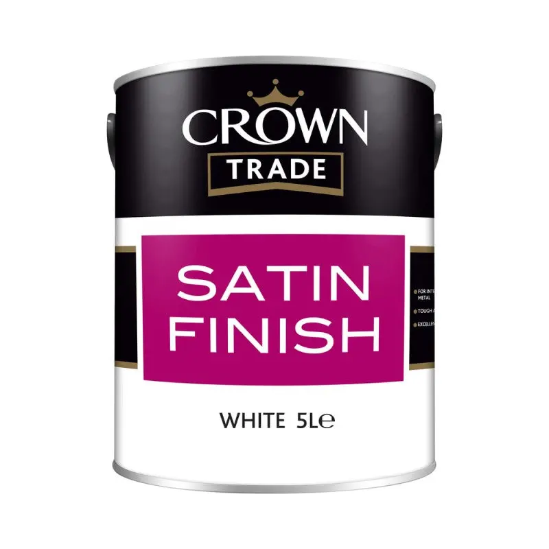 Crown Trade Satin - White 1