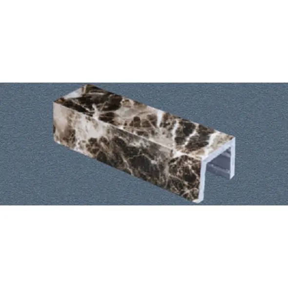 Jaquar Grey Mesh Artificial Marble Ledge Esa-Gms-Ldg1010 1000 X 1000Mm 1