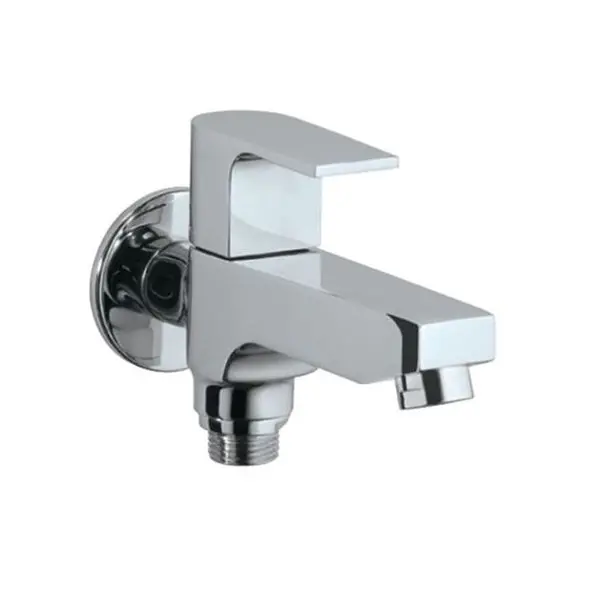 Jaquar Aria Two Way Bib Cock With Wall Flange Chrome Ari-Chr-39041 1