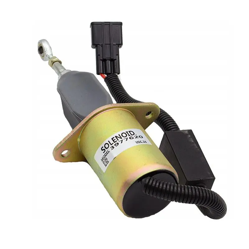 24V 3977620 37Z36-56010 37Z36-56010A 6Ct Flameout Solenoid Switch Fits For Cummins 1
