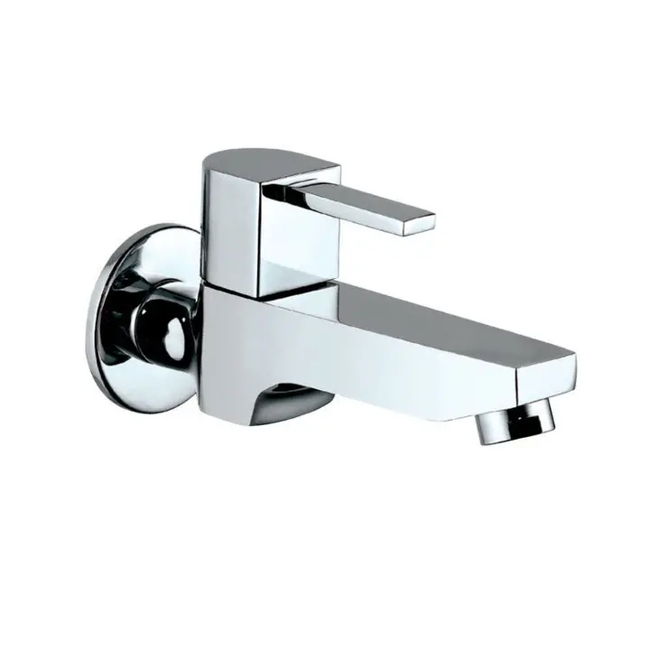 Jaquar D'arc Bib Tap With Wall Flange Drc-Chr-37037 1