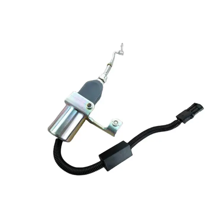 Diselmart 12V 24V 3967168 New Fuel Shut Off Valve Solenoid Fits For Cummins 6Ct Engine 1