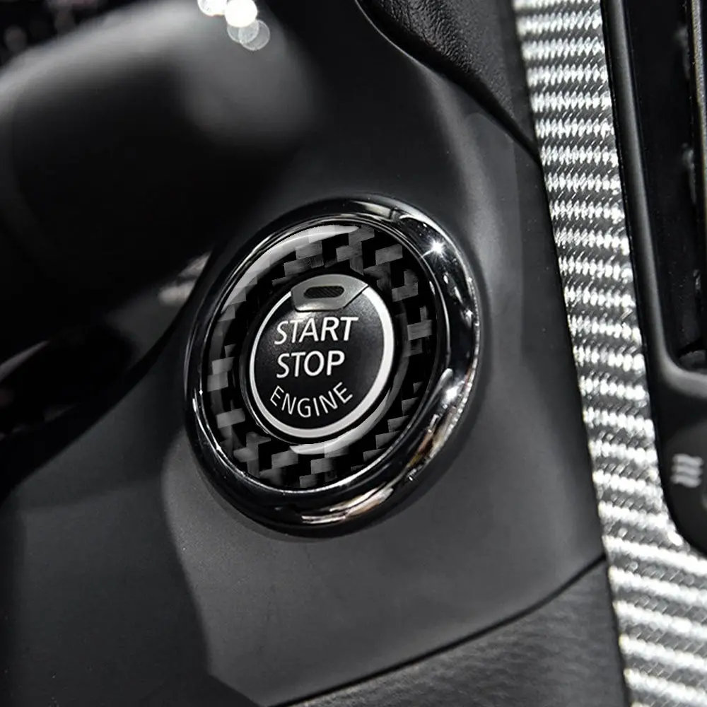 Dynacarbon™ Engine Start Button Trim For Infiniti Q50/Q60 2013-2020 1