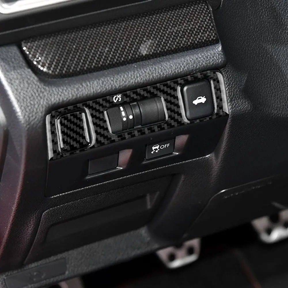 Dynacarbon™ Carbon Fiber Dim Light Control Trim For Subaru Wrx 2015-2021 1
