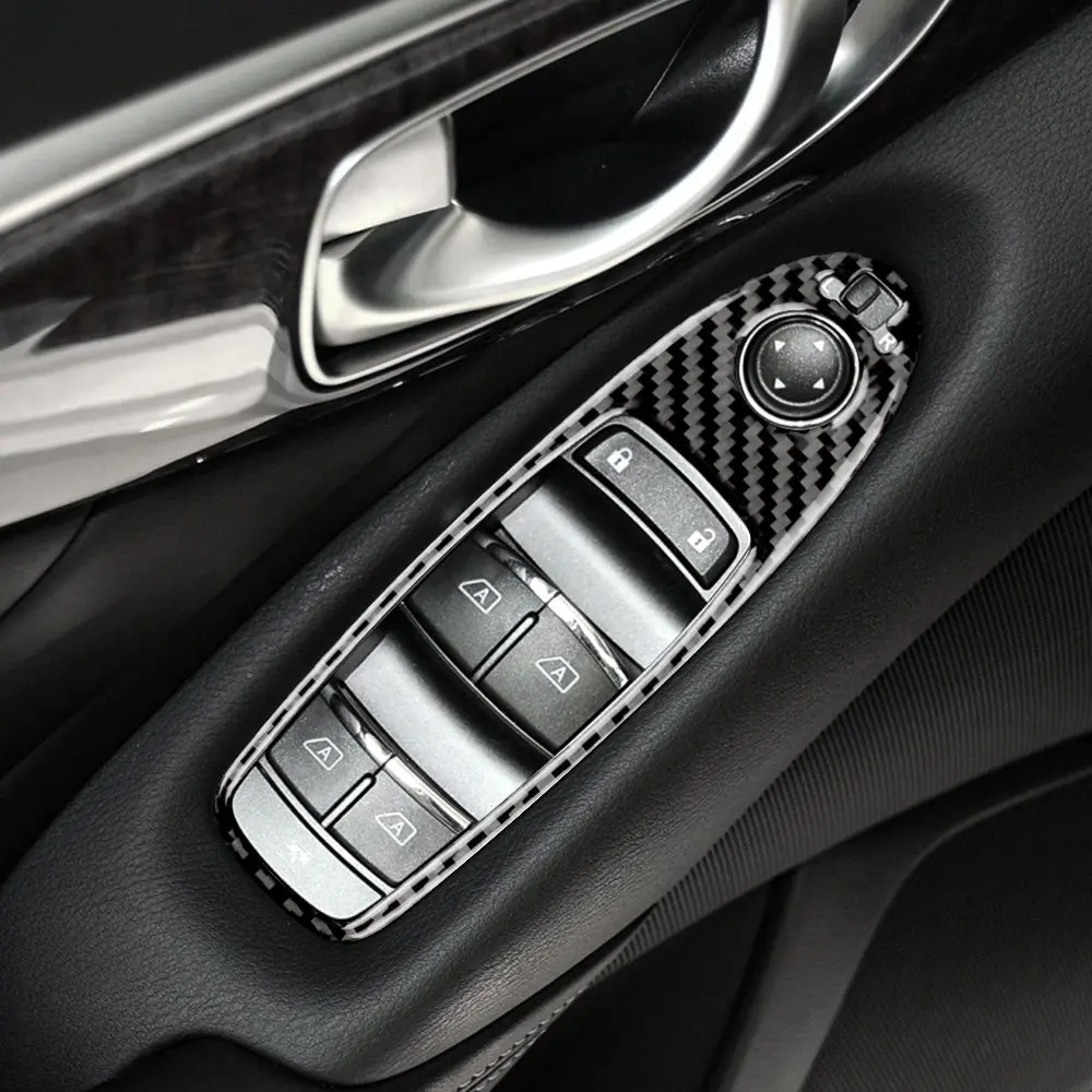 Dynacarbon™ Window Switch Button Trim For Infiniti Q50/Q60 2013-2022 1