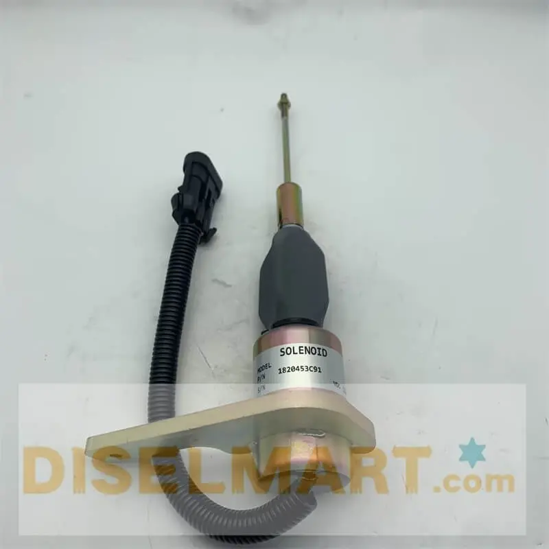 Diselmart Fuel Shutdown Solenoid Valve 1820453C91 1823724C91 Sa-4338-12 For Navistar Dt466 Engine Perkins 12V 2