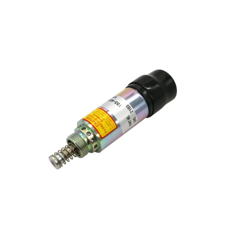 Diselmart 12V 155-4651 8C-3664 Fuel Shutoff Solenoid Fits For Caterpillar E325 446B 446D Excavator 1