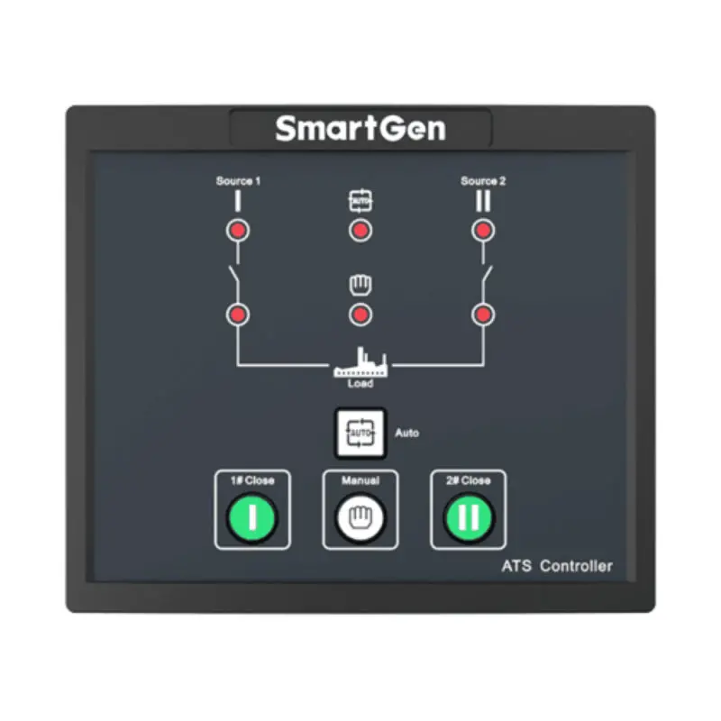 Hat520n Ats Controller For Generator Measure And Display 2-Way 3 Phase Voltage And Frequency 1