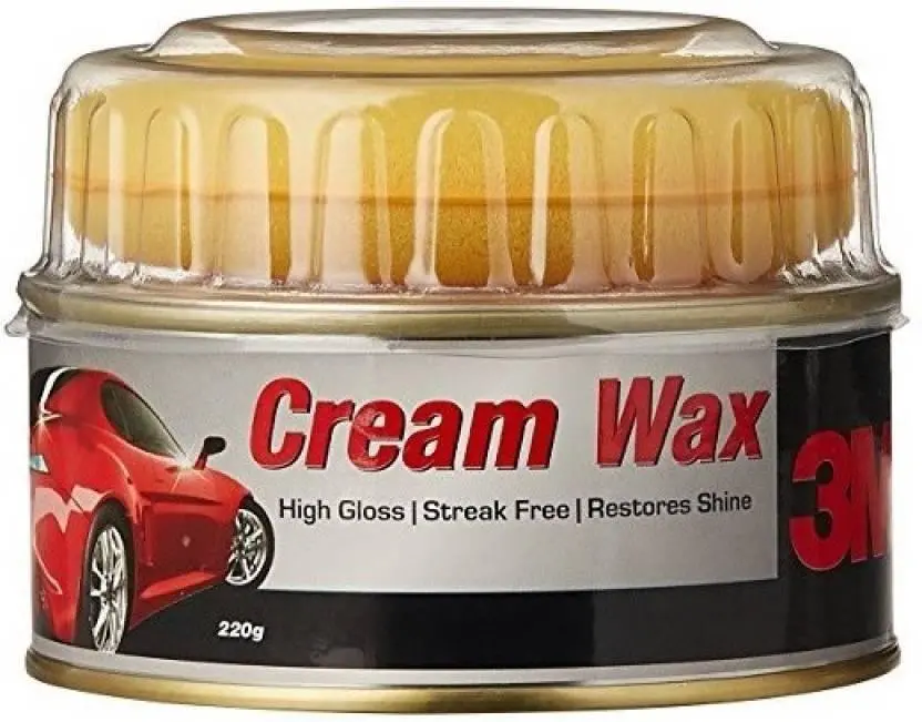 3M Specialty Cream Wax High Gloss Streak Free Restores Shine (220 G) 1