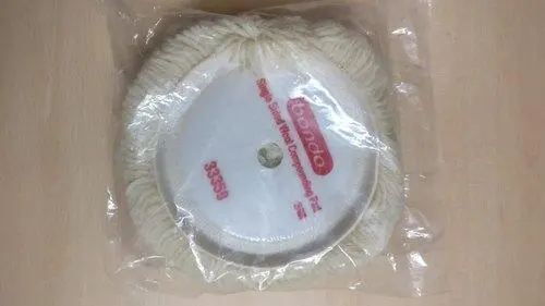 3M White Bondo Wool Rubbing Pad, Round 1