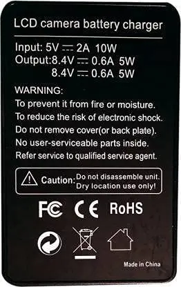 Dealsplant Lp-E5 Battery Charger For 1000D 450D 500D Rebel Xs Xsi T1i Camera Battery Charger 1