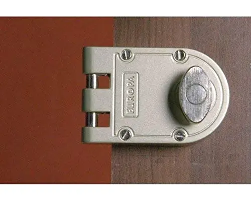 Europa Locks Brass Jemmy Proof Door Lock, J310 4