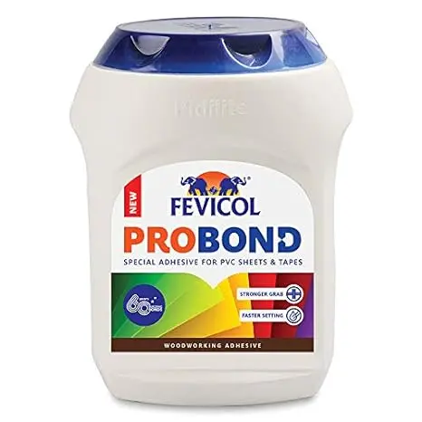 Fevicol Probond - Special Adhesive For Acrylic And Pvc Sheets| Heat Resistant Spreads Easily 1 Kg 1
