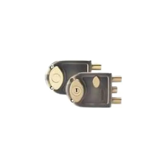 Europa 8114NS Triple-Bolt Main Door Lock with Reversible Latch – Designed for Interior or Exterior Door Operation