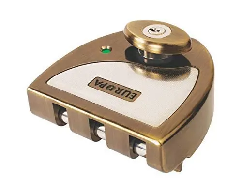 Europa Parma V321ab/Sn High Security Main Door Lock With 3 Vertical Interlocking Dead Bolts Dimple Key 1