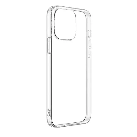Dealsplant Premium Quality Slim Hard Shell Protective Transparent Case Cover Compatible For Iphone (White  & Black) 1