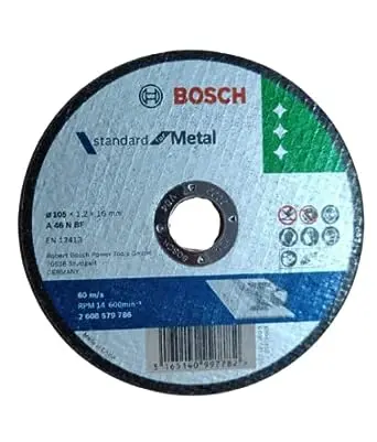 Bosch 2608619786 105X1.2X16mm Metal Cutting Wheel Pack Of 10 1