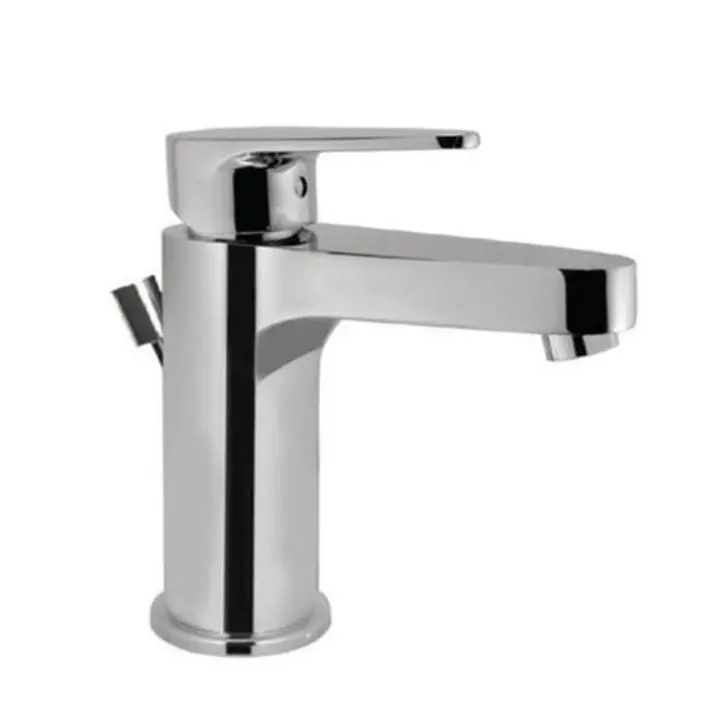 Jaquar Vignette Prime Single Lever Basin Mixer Vgp_Chr-81051B With Popup Waste System & 450Mm Long Braided Hoses 1