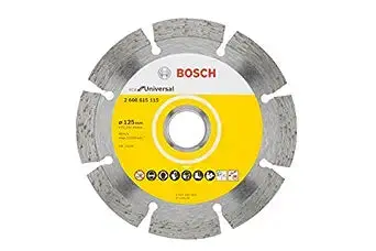 Bosch 2608615111 Diamond Cutting Blade Expert For Universal 125X22.23X12mm Segment 1