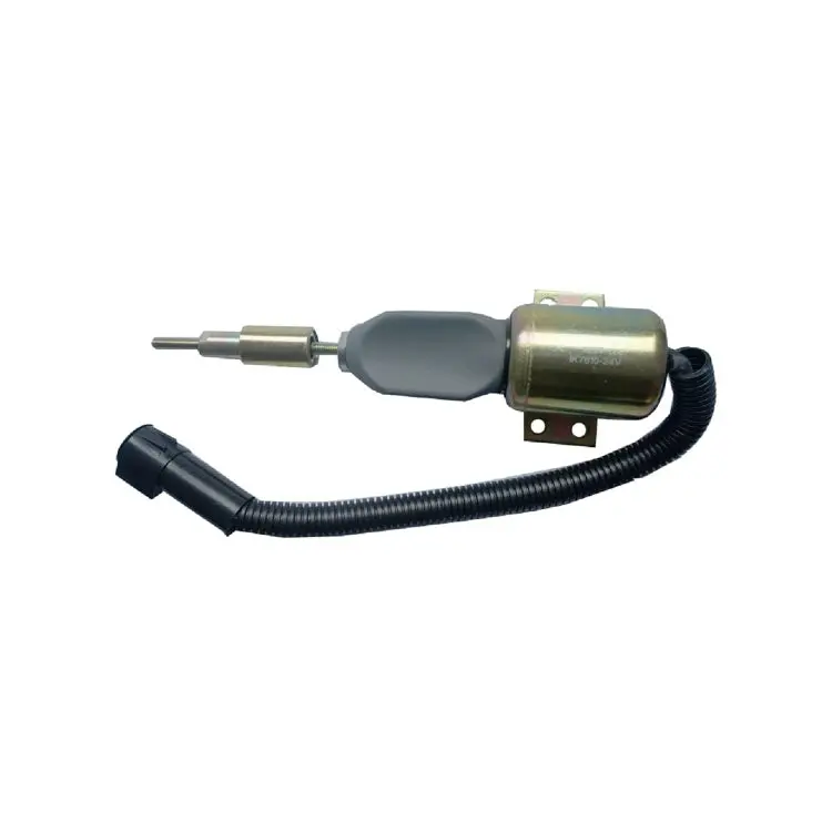 Diselmart 24V Tra130805 970120012010 Fuel Shutdown Solenoid Fits For Cummins 6Ct Vw Ford Heavy Duty Truck 1