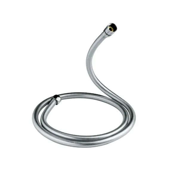 Jaquar Easy Flex Tube In Chrome Finish Sha-Chr-571 Shower Accessories 1.5M Long With Nuts 1