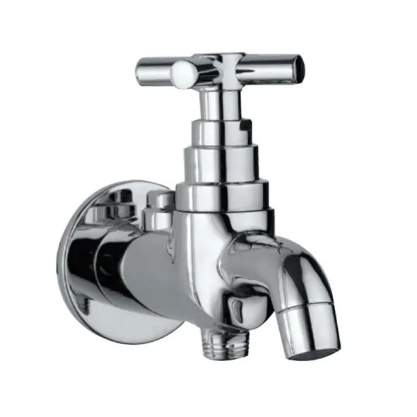 Jaquar Solo 2 Way Bib Cock With Wall Flange Sol-Chr-6041 1