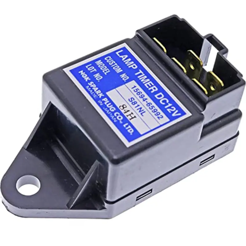 Diselmart 12V 15694-65990 15694-65992 Timer Relay Replacement For Kubota Kh-101 Kh-151 D1105 D1305 D722 R520 1