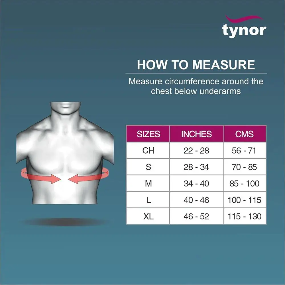 Tynor Clavicle Brace With Buckle, Grey, Child, 1 Unit C-05 Ch 1