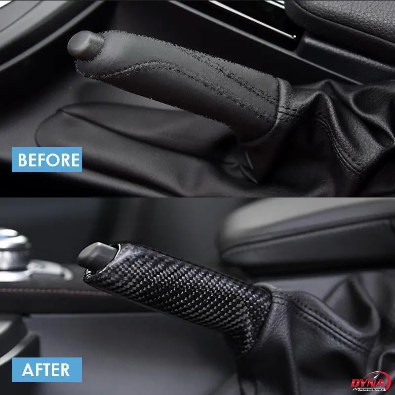 Dynacarbon™️ Full Carbon Fiber Handbrake Replacement For Bmw 2