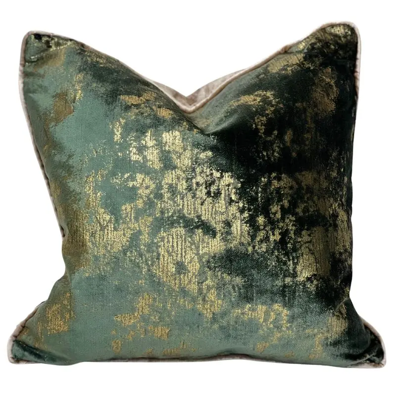 Malini Spoiltrotton Sage Cushion 1