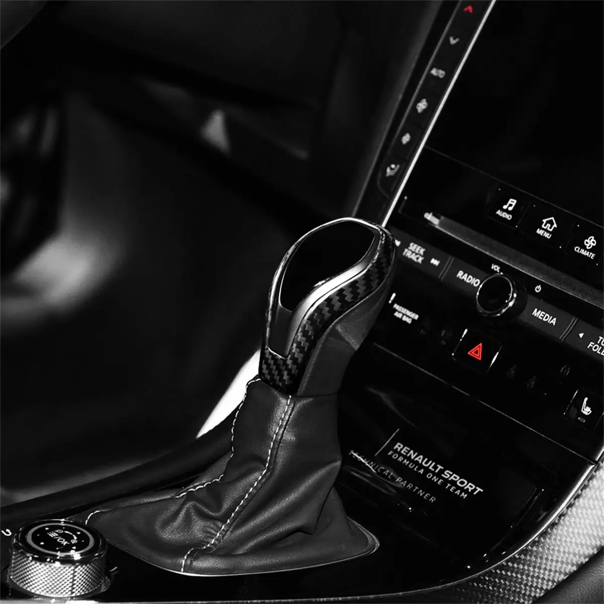 Dynacarbon™ Carbon Fiber Gear Cover For Infiniti Q50/Q60 2016-2022 1