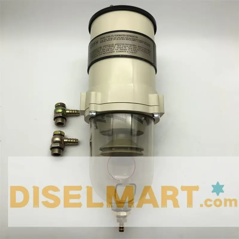 Diselmart 900Fh30 30 Micron Fuel Filter Water Separator For Caterpillar Cat 900Fg 900Fh Racor Mobile Diesel Turbine 900Fh Series 2