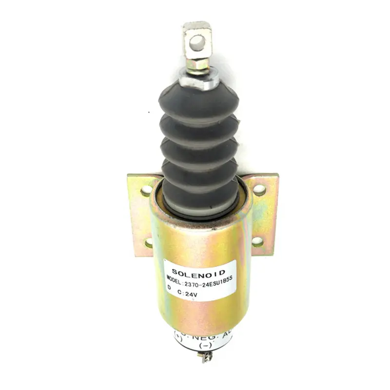 12V 2000-4516 2001-12E3u1b2s1a Diesel Stop Solenoid  With 3 Terminals Fits For Woodward 2000 Series 1