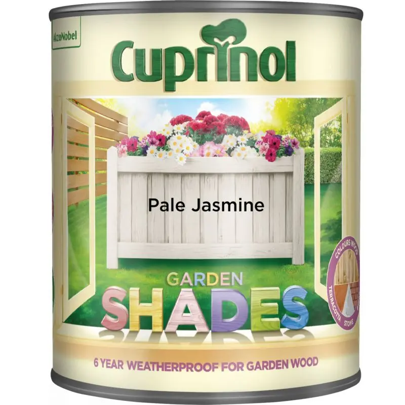 Cuprinol Garden Shades Wood Paint - Pale Jasmine 1