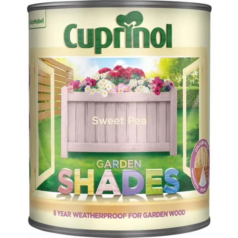 Cuprinol Garden Shades Wood Paint - Sweet Pea 1