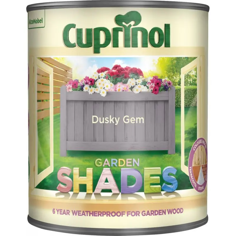 Cuprinol Garden Shades Wood Paint - Dusky Gem 1