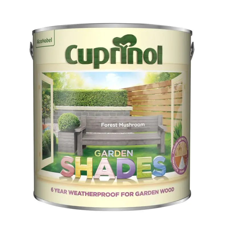 Cuprinol Garden Shades Wood Paint - Forest Mushroom 1