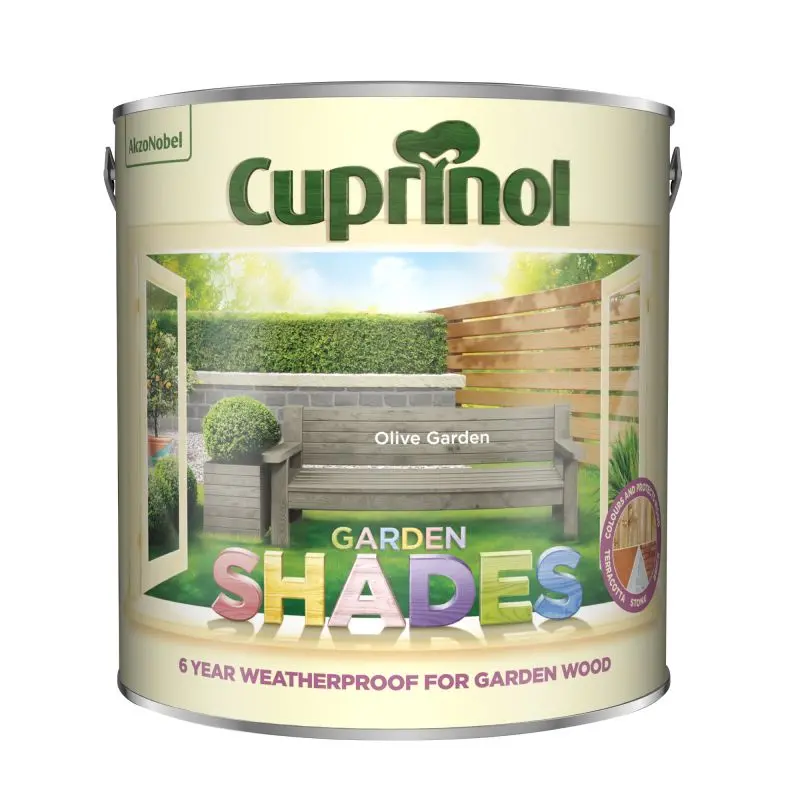 Cuprinol Garden Shades Wood Paint - Olive Garden 1
