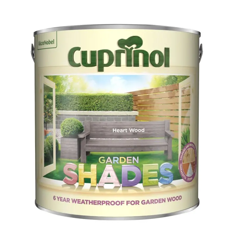 Cuprinol Garden Shades Wood Paint - Heart Wood 1