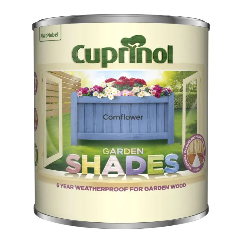 Cuprinol Garden Shades Wood Paint - Cornflower 1