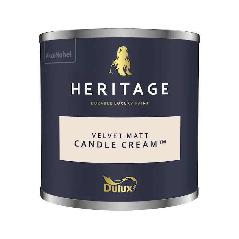 Dulux Heritage Matt Emulsion - Candle Cream 4